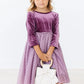 Velvet Tutu Dress // Amethyst