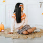 Pumpkin Fair Isle Sweater