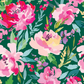 Nap Mat - Peony Floral