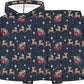 Reindeer Sleigh Ride Performance Hooded Shirt