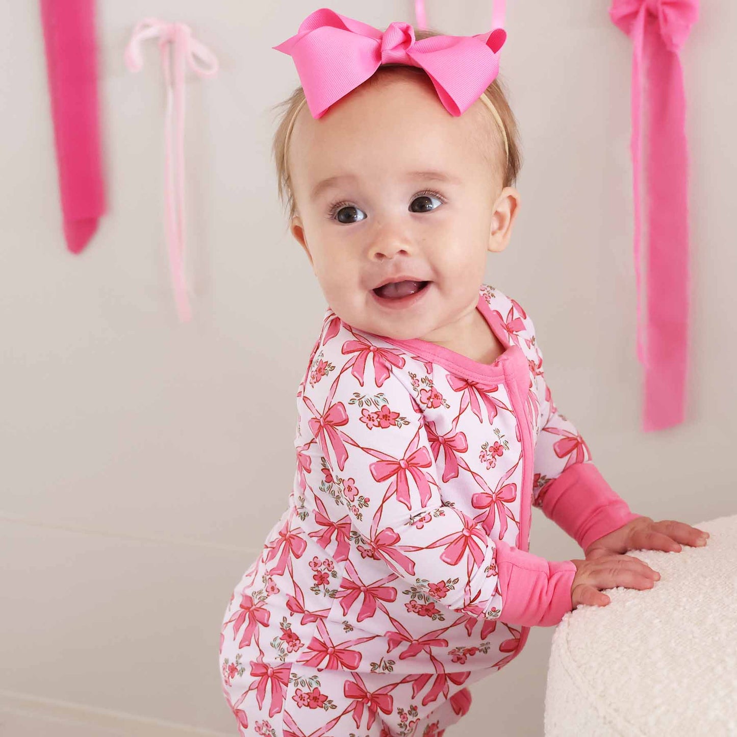 Bow Besties Convertible Zip Romper