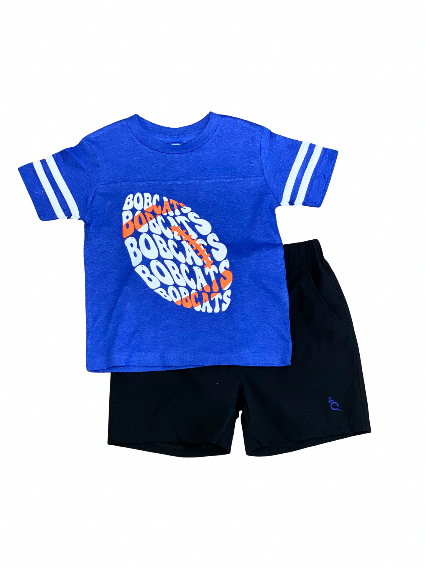 Bobcats Football Blue Varsity T-shirt