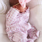 Peter Pan Collar Ruffle Zipper Footie // Rosy Gingham