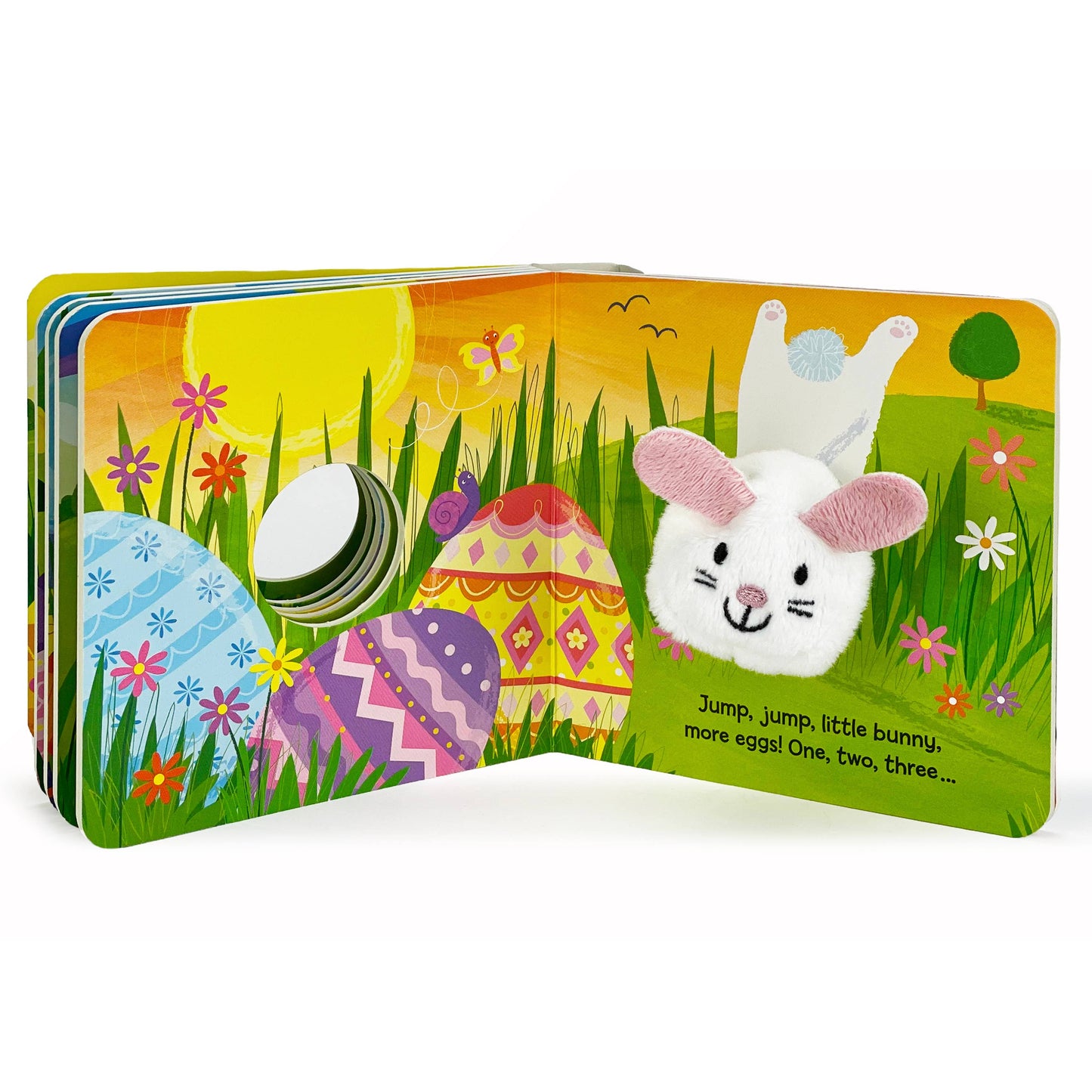 Hippity, Hoppity, Little Bunny Easter Finger Puppet Book
