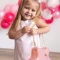 Taylor Star Purse // Light Pink Sparkle