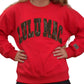 Lulu Mac Sweatshirt // Red & Mossy Oak