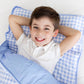 Boys Nap Mat - Blue Gingham