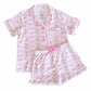 Girls' Two-Piece Short Lounge Set | Coquette Garden