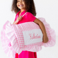 Girls Nap Mat - Ruffle Pink Gingham