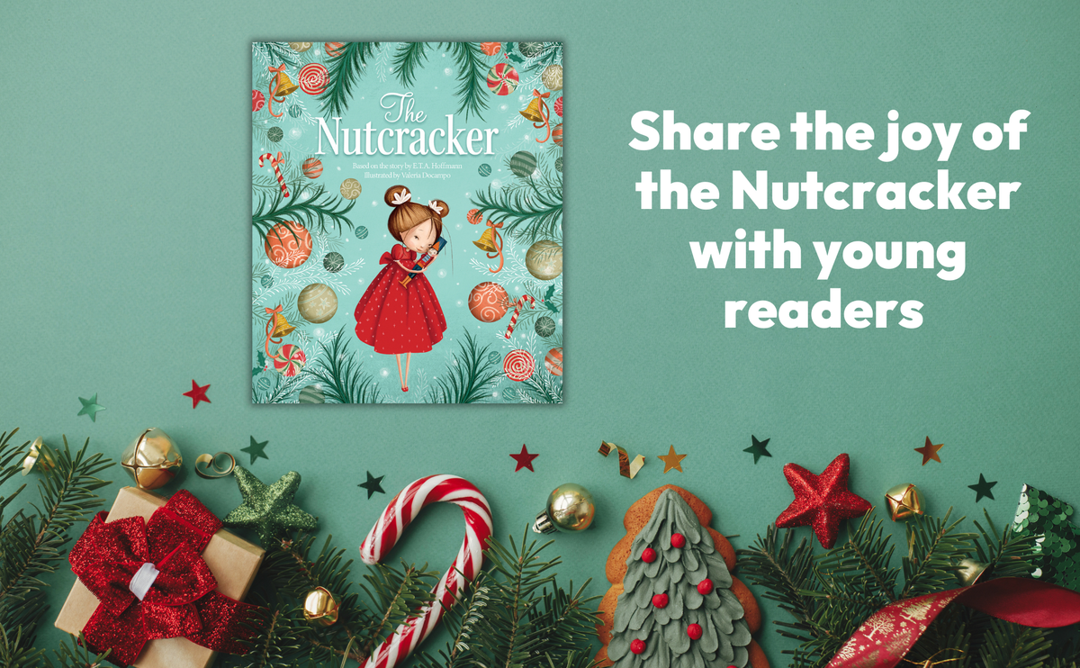 Nutcracker Large Hardcover Classic Christmas Picture Book
