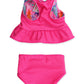 Girls Neon Shimmer Mermaid Reversible Peplum Tankini 2-Piece Swimsuit