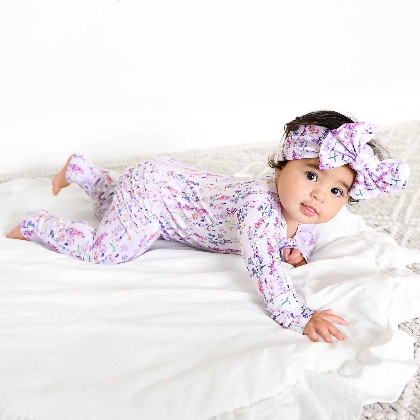 Avani Ruffle Zip Bamboo One Piece