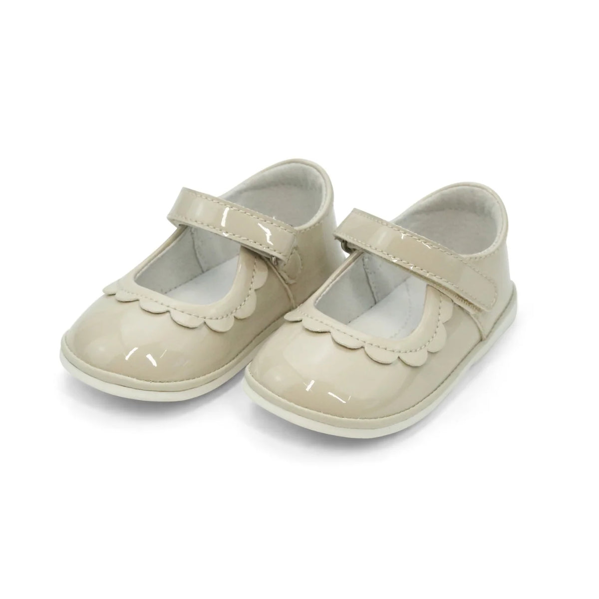 Juliette Petal Mary Jane // Patent Cream