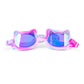 Tie-Dye Tabby Flexible Cat Frame Kids' Swim Goggle