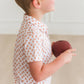 Boys Football Frenzy Knit Short Sleeve Performance Polo