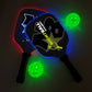 NightBall® Light-Up LED Pickleball Set