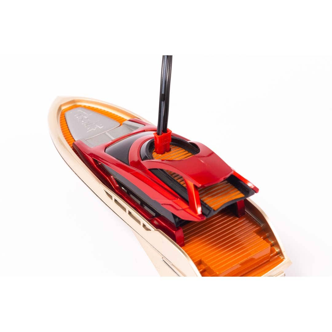 RC Mini Motor Yacht - Red