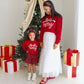 Merry Bow Christmas Women's Sweater - Mommy and Me
