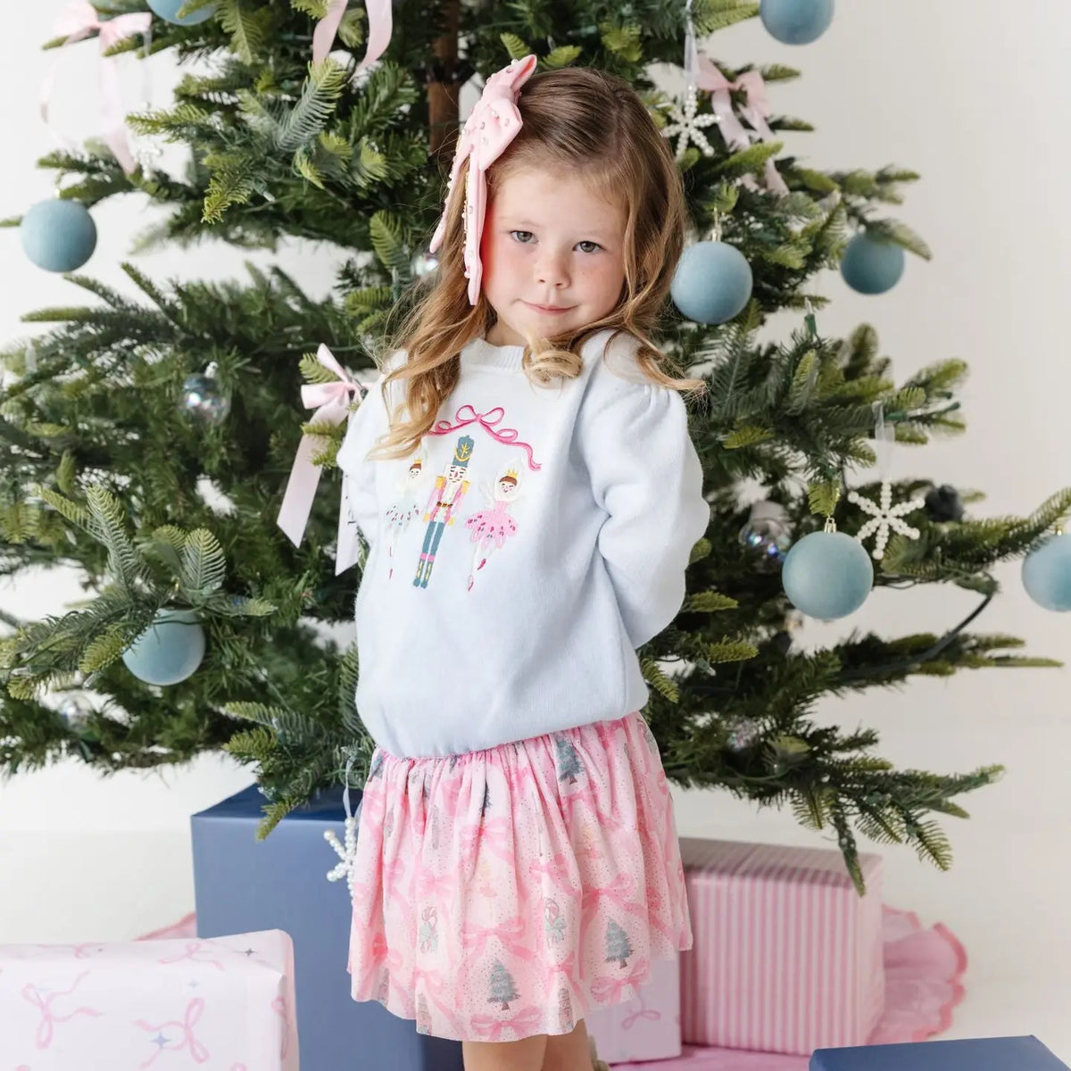 Nutcracker Embroidered Sweater