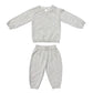 Soft Knit Baby Set // Cream Marble