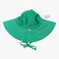 Kids Bright Green Sun Protective Hat