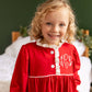 Red Ruffle Nightgown