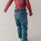 Paperbag Denim Pants // Medium Wash