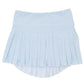 Blue Striped mini pleat skort