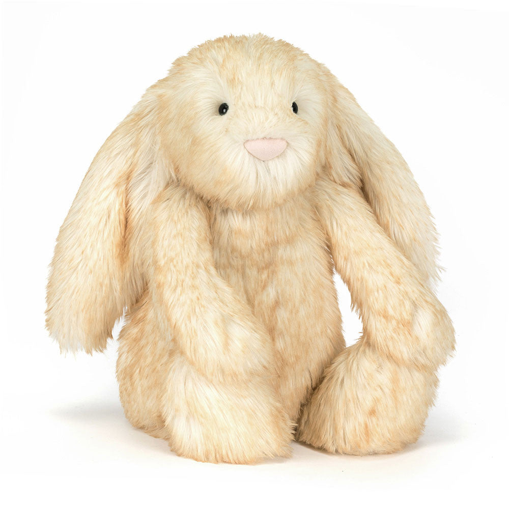 Plush Brownish Color bunny with Pink nose