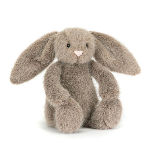 Tan Plush Bunny with Floppy Ears
