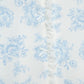 Blue Roses Floral Footie