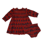 Baby Girls Jaipur Dress Set // Red Autumn Strawflower