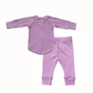 Dusty Orchid Ribbed Set