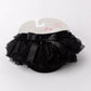 Black tutu skirt with a bow