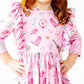 Boot Scootin 3/4 Sleeve Ruffle Twirl Dress