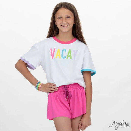 Solid Butterfly Short // Magenta