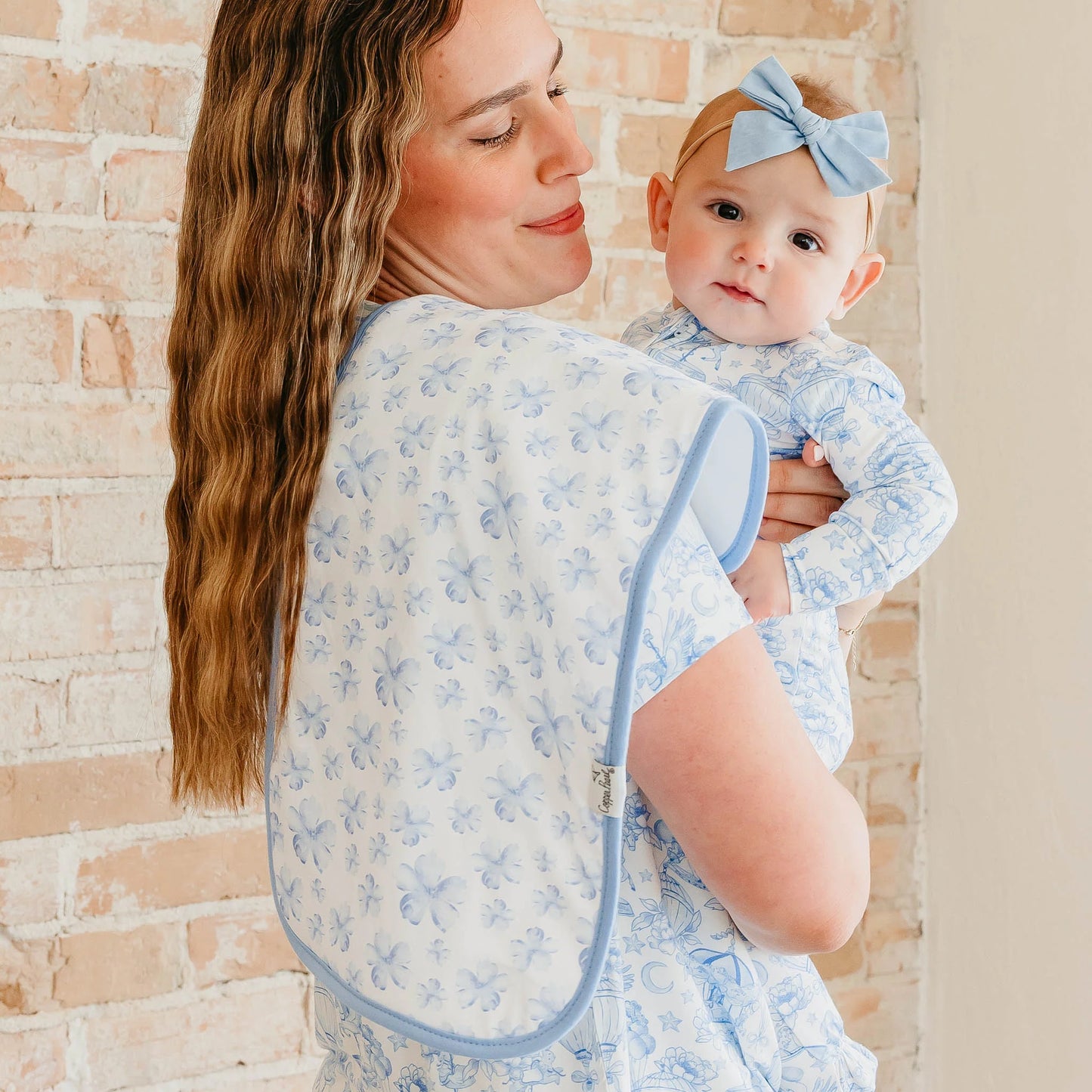 Burp Cloth // Vintage Carnival