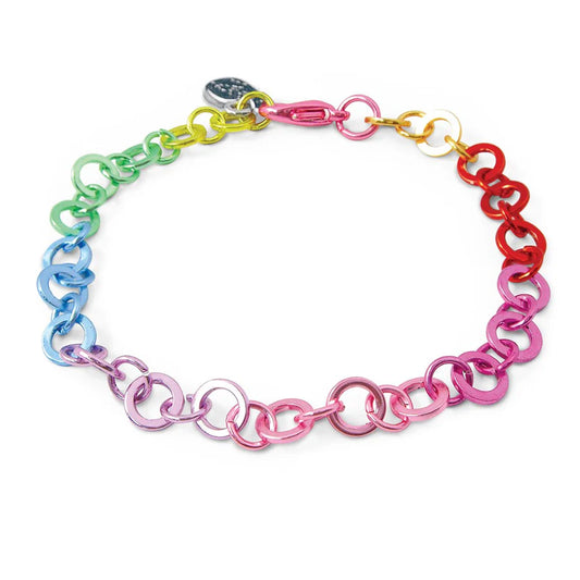 Rainbow Chain Bracelet