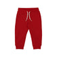 Basic Cuffed Fleece Pant // Cherry 704-044