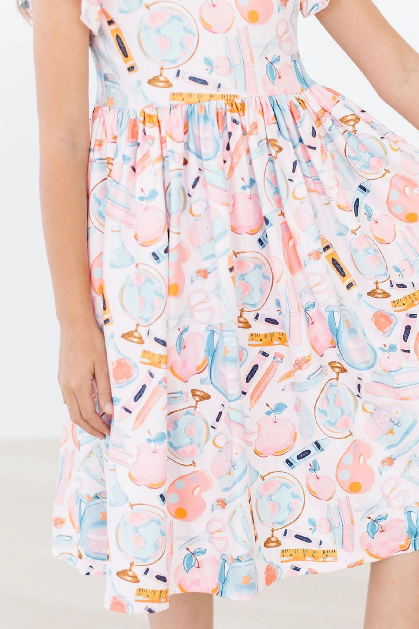 Mila and Rose Class Act Flutter Sleeve Twirl Dress