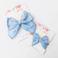 Classic Hair Bow // BlueBird