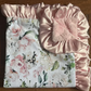 Something Pink Floral Minky Blanket