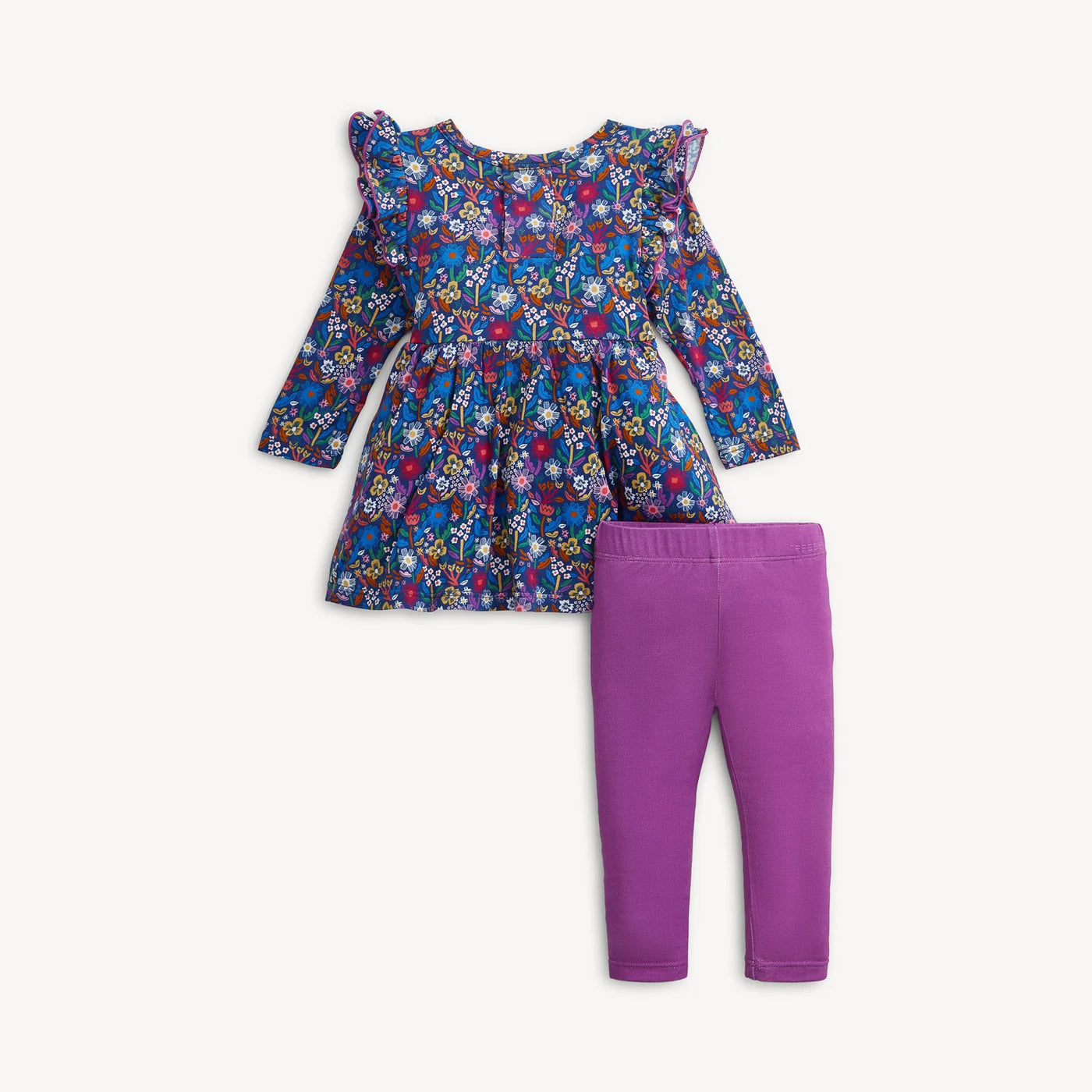 Astrid Modal Ruffle L/S Dress with Leggings