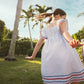 Seersucker Stripe Flutter Dress