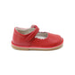 Caitlin Scalloped Mary Jane // Red