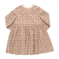Girls Autumn Dress // Gold Climbing Floral