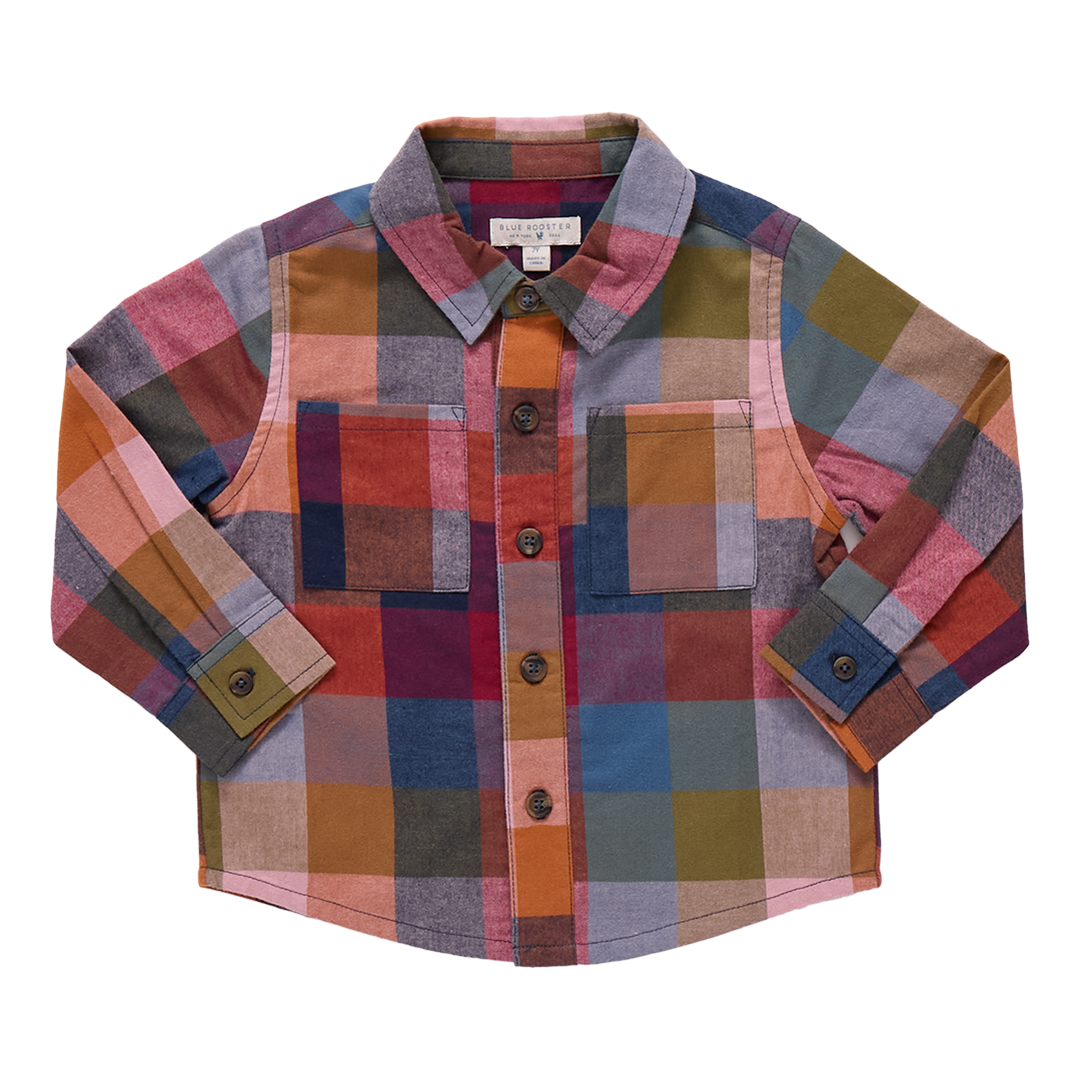 Boys Jack Shirt // Harvest Check
