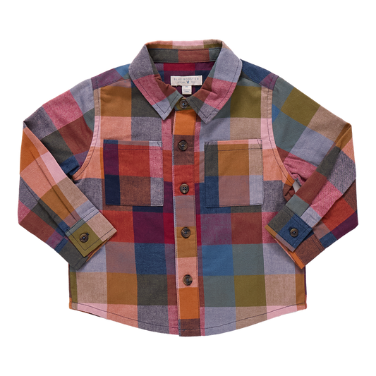 Boys Jack Shirt // Harvest Check