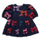 Girls Brooke Dress // Multi Bow Applique