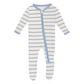 Pond Sweet Stripe Zipper Footie